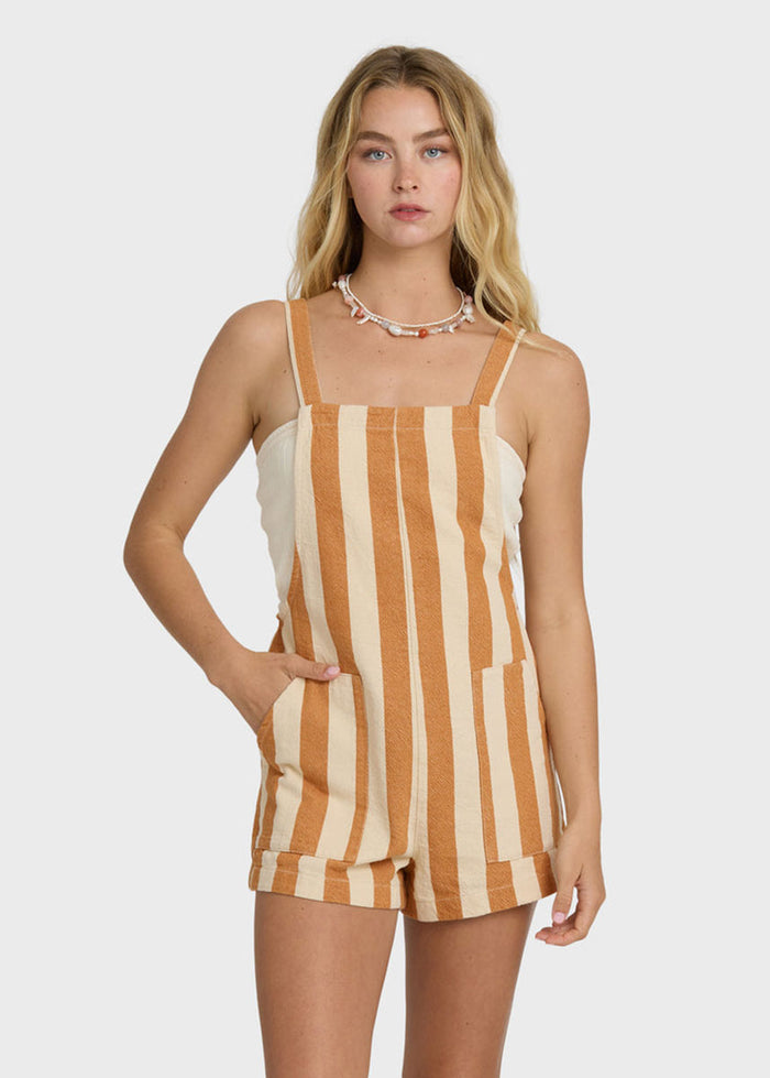 Beach Crush Romper - Caramel Cafe