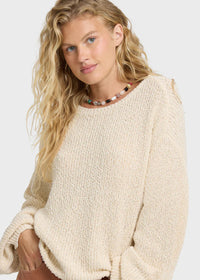 Open Air Sweater - White Cap