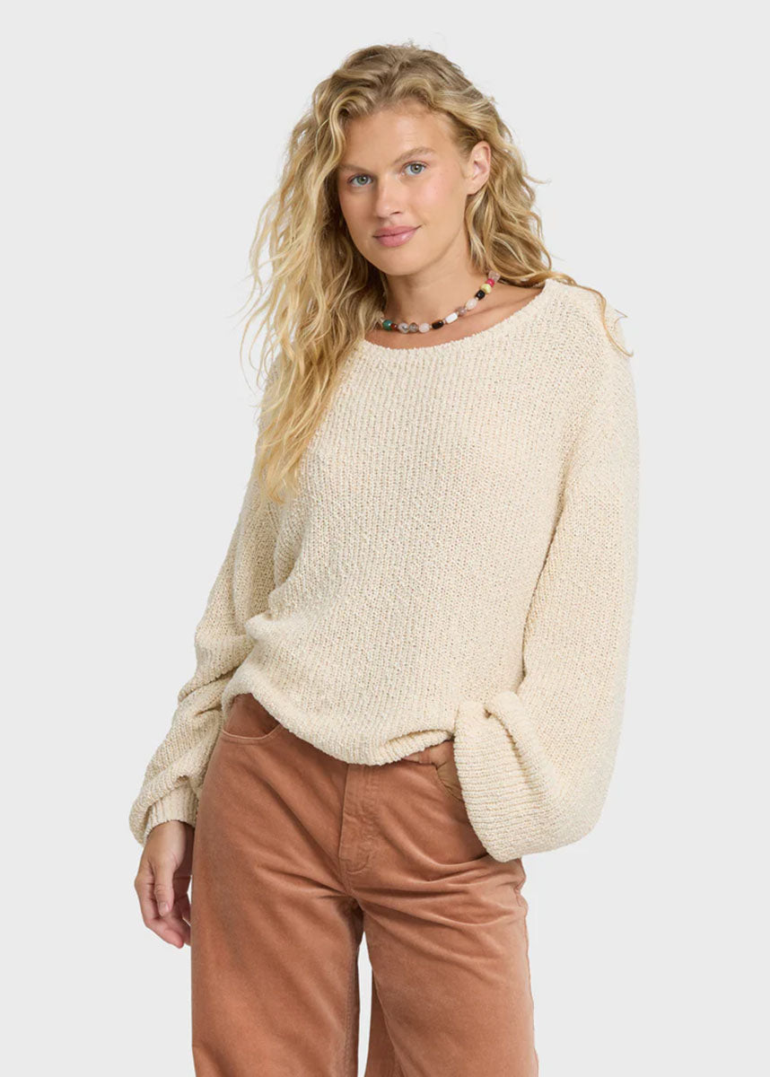 Open Air Sweater - White Cap