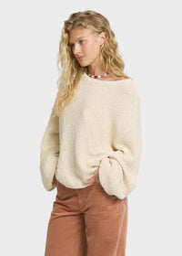 Open Air Sweater - White Cap
