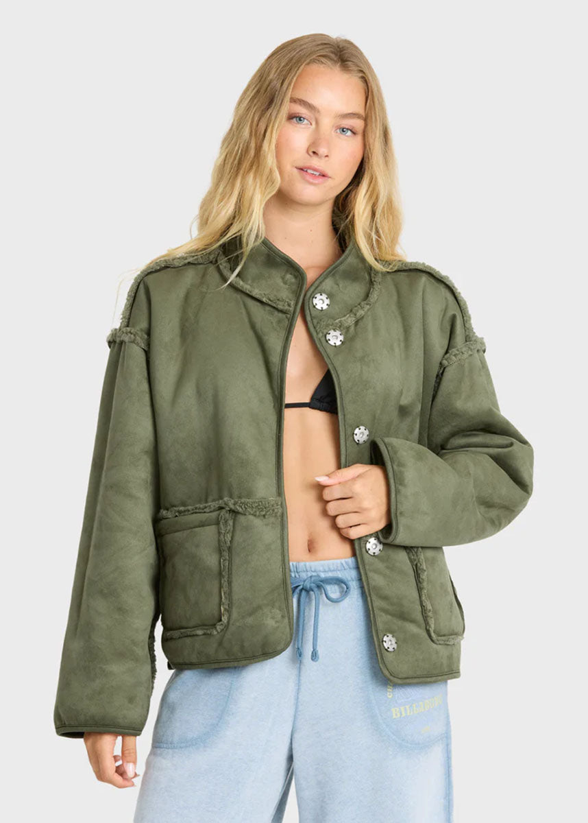 ジャケット・アウター gyao Camper Reversible Sherpa Jacket - Canteen – Alice & Wonder