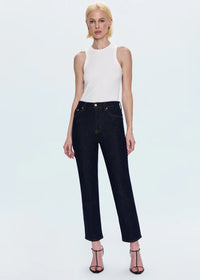 Bri Ankle High-Rise Slim Straight - Nightfall