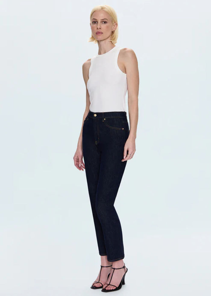 Bri Ankle High-Rise Slim Straight - Nightfall