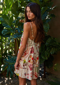 Picnic Date Mini Dress - Light Pink