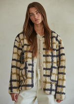 Culver Plaid Jacket - Natural