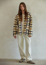 Culver Plaid Jacket - Natural