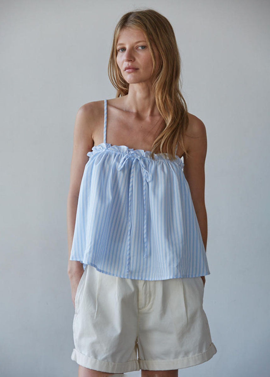 Bellise Top - Light Blue