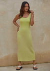 One & Only Maxi Dress - Lime