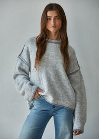 Olympus Pullover - Heather Grey