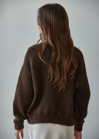 Lucas Cardigan - Dark Chocolate