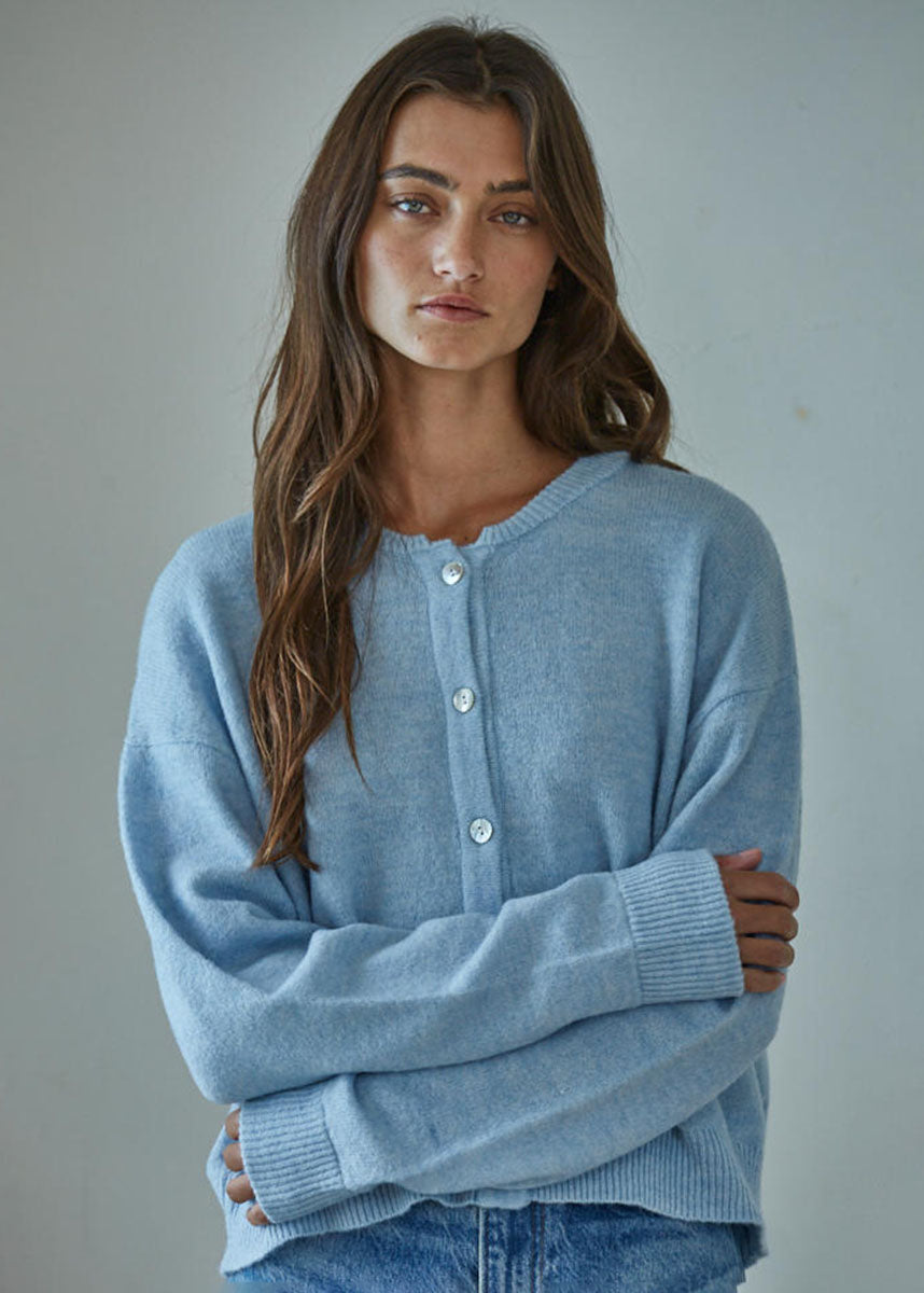 Olivia Cardigan - Baby Blue