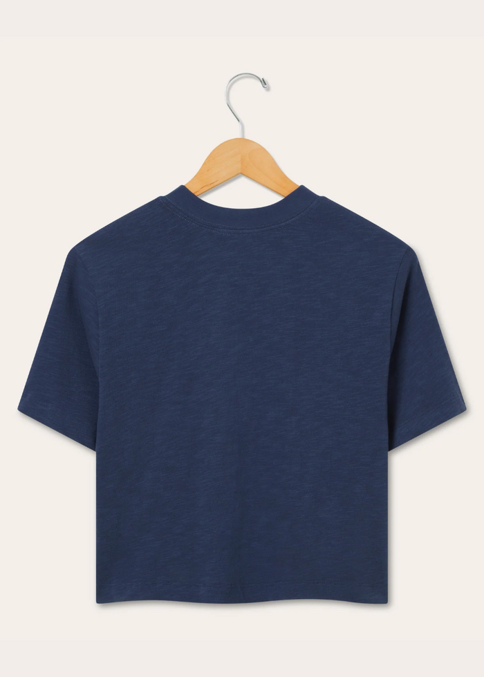 Bears Helmet Crop Tee - True Navy