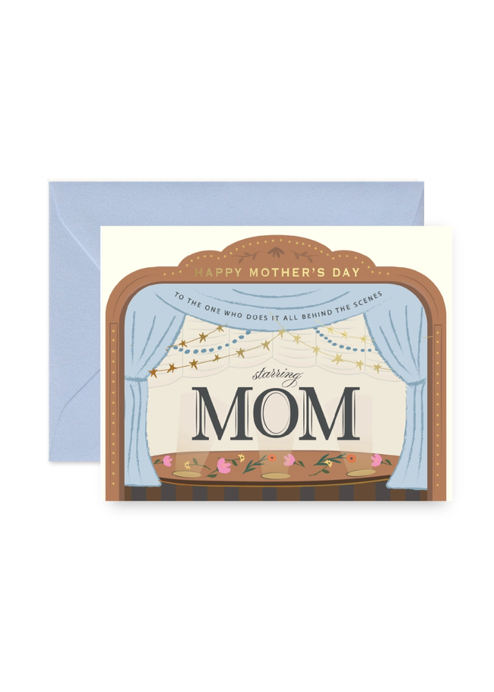 Behind The Scenes Mother's Day Card