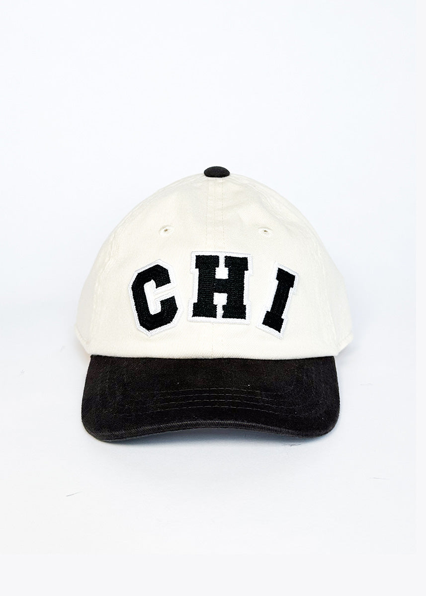 Toddler Chi 2-Tone Baseball Cap - Black