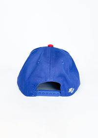 Toddler Chicago Puff Baseball Cap - Blue & Red