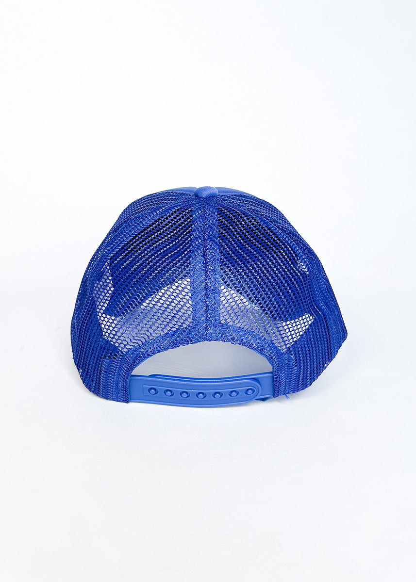 Toddler Chicago Script Trucker Hat - Royal