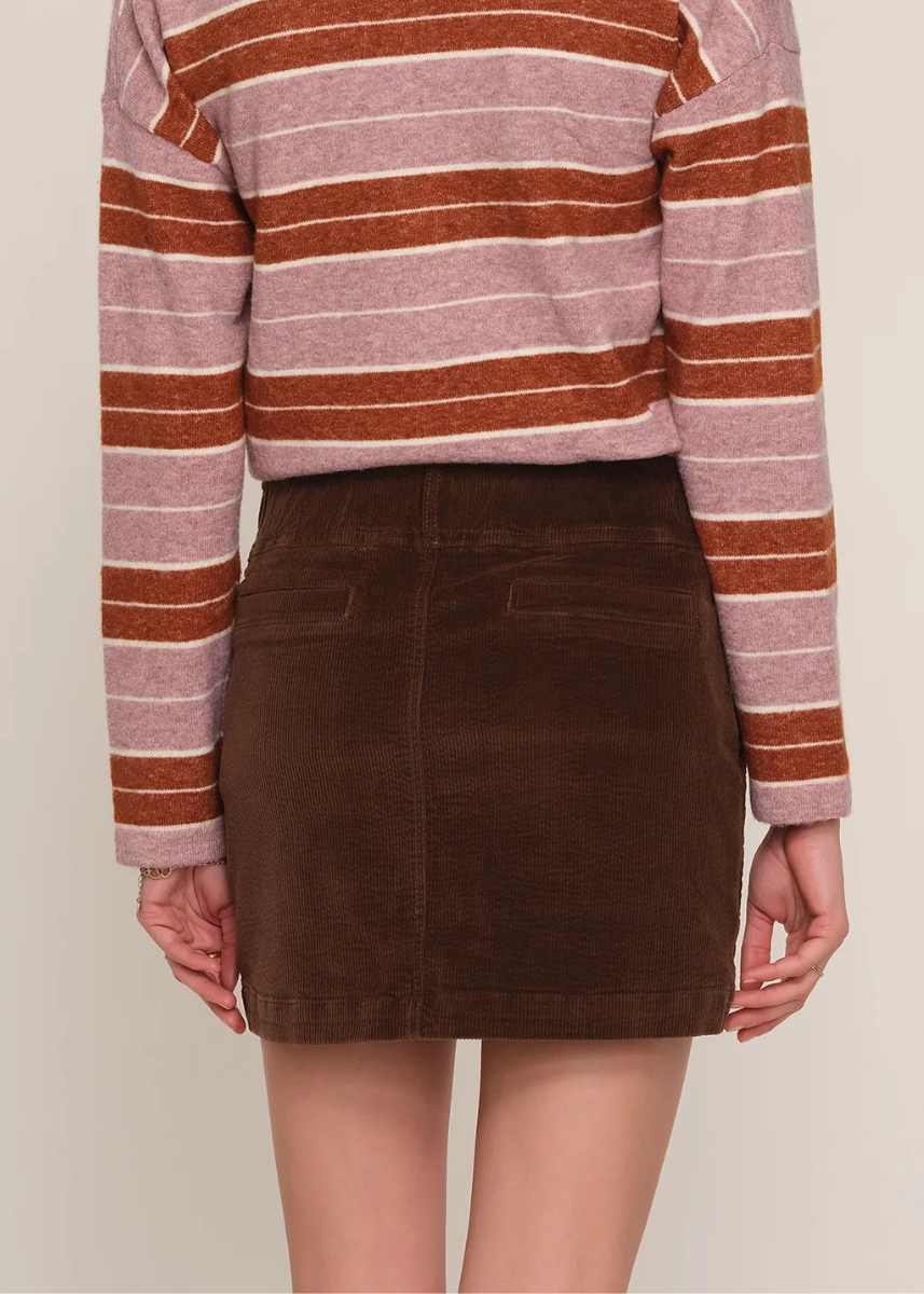 Bree Skirt - Espresso