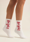 Bright & Merry Socks (2-Pack) - Haute Red