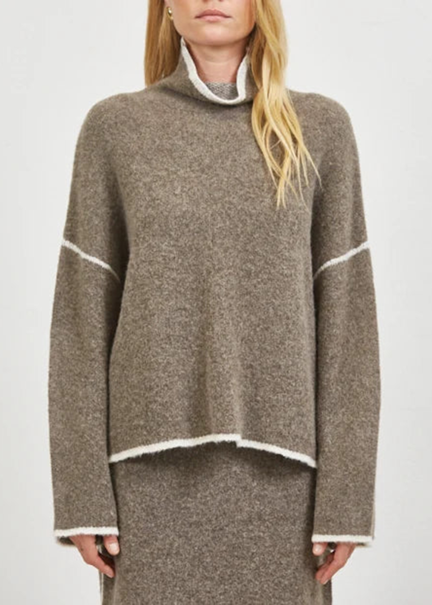 Brienne Sweater - Mocha