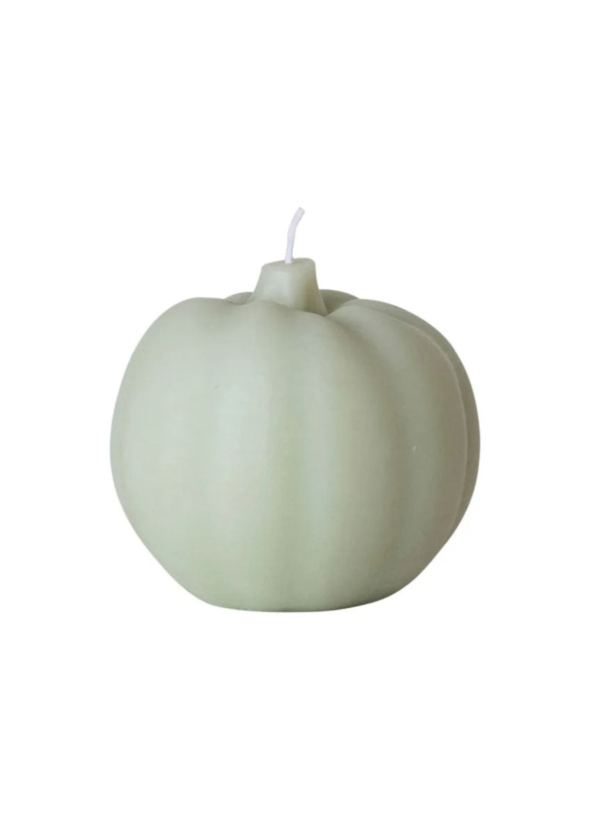 Pumpkin Shaped Candle - Sage