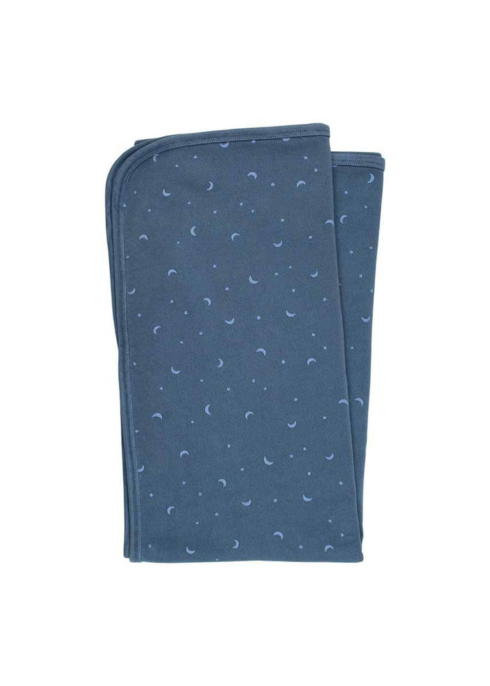 Organic Printed Cozy Blanket - Lake Moon