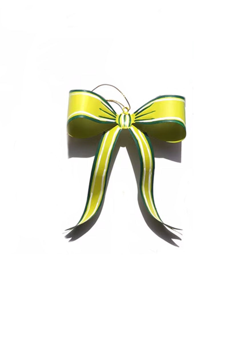 Fancy Bow Ornament - Large