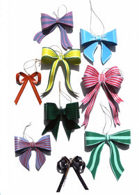 Fancy Bow Ornament - Medium