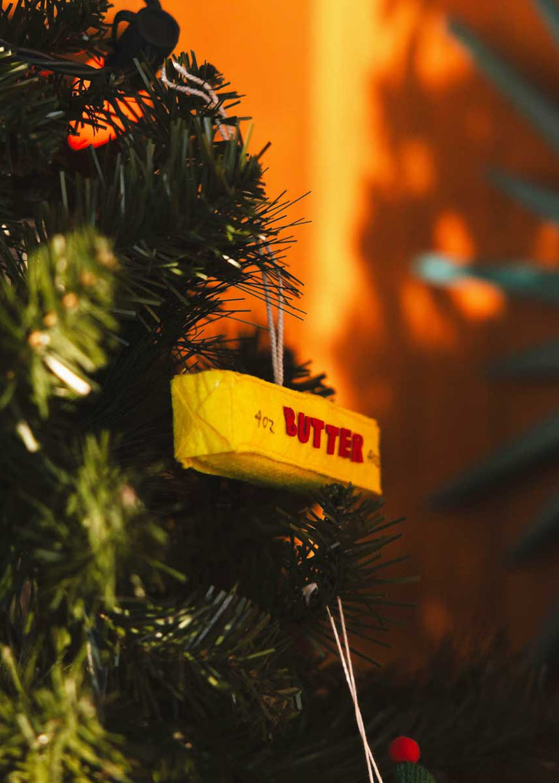 Butter Felt Ornament