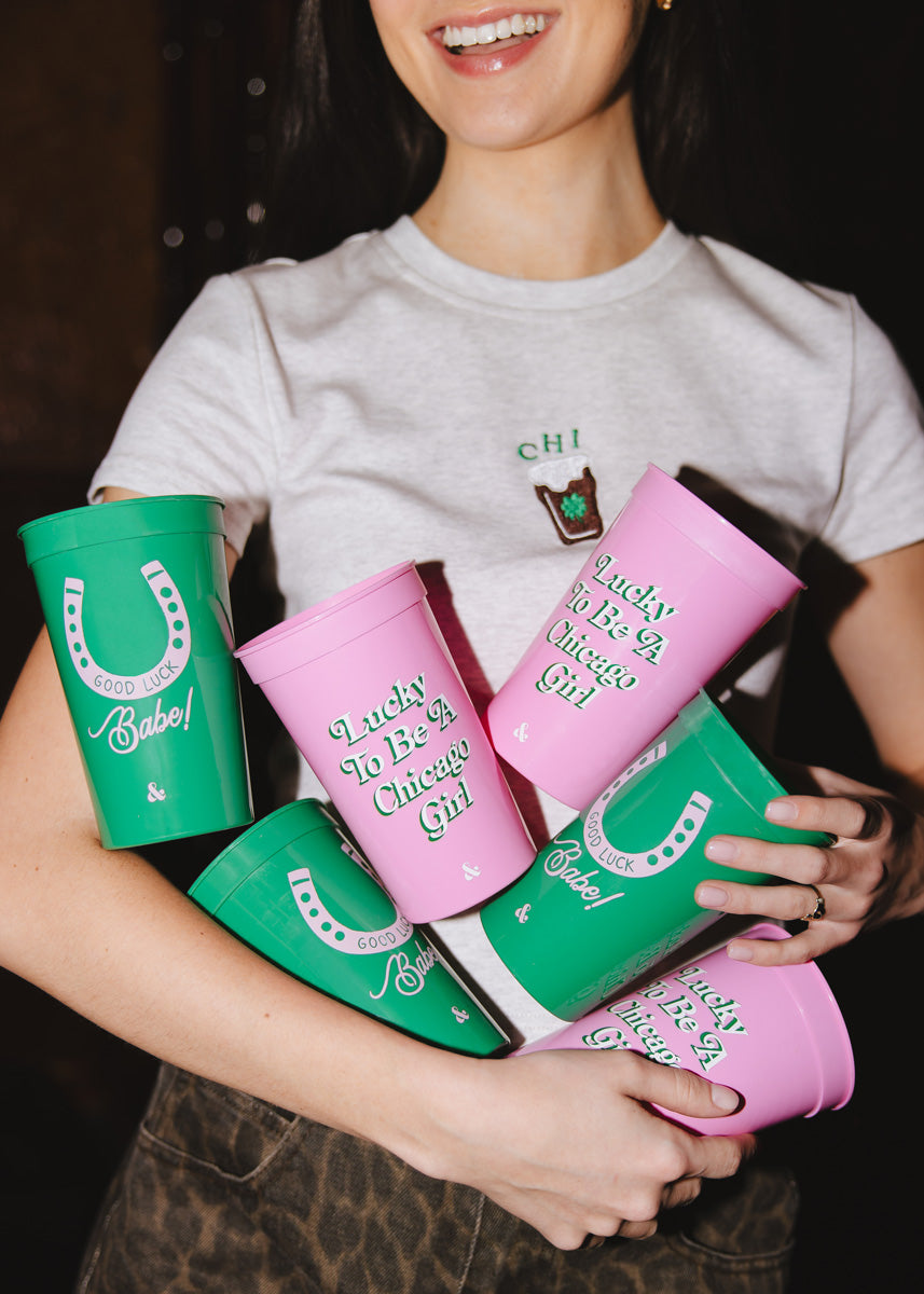 Lucky To Be A Chicago Girl Stadium Cup