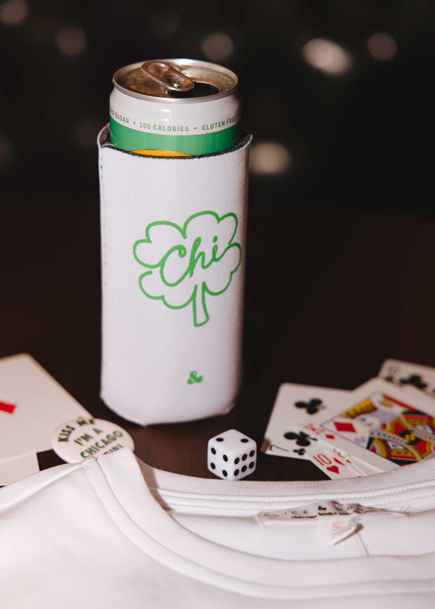 Chi Clover Tall Can Cooler