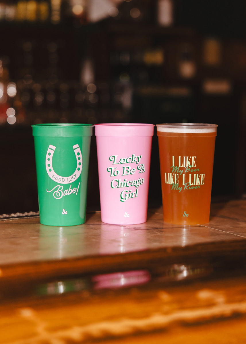 Lucky To Be A Chicago Girl Stadium Cup