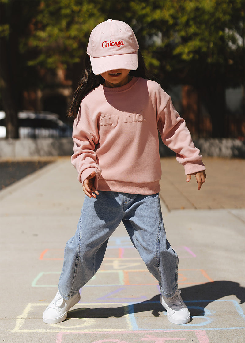 Youth Chicago. Dad Hat - Pink & Red