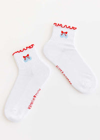 The Bean Icon Ruffle Sock