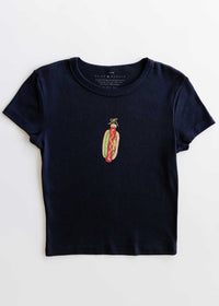 Hot Dog Ornament Baby Tee