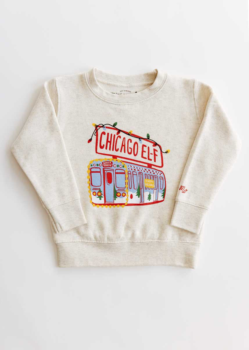 Chicago El-f Toddler Sweatshirt