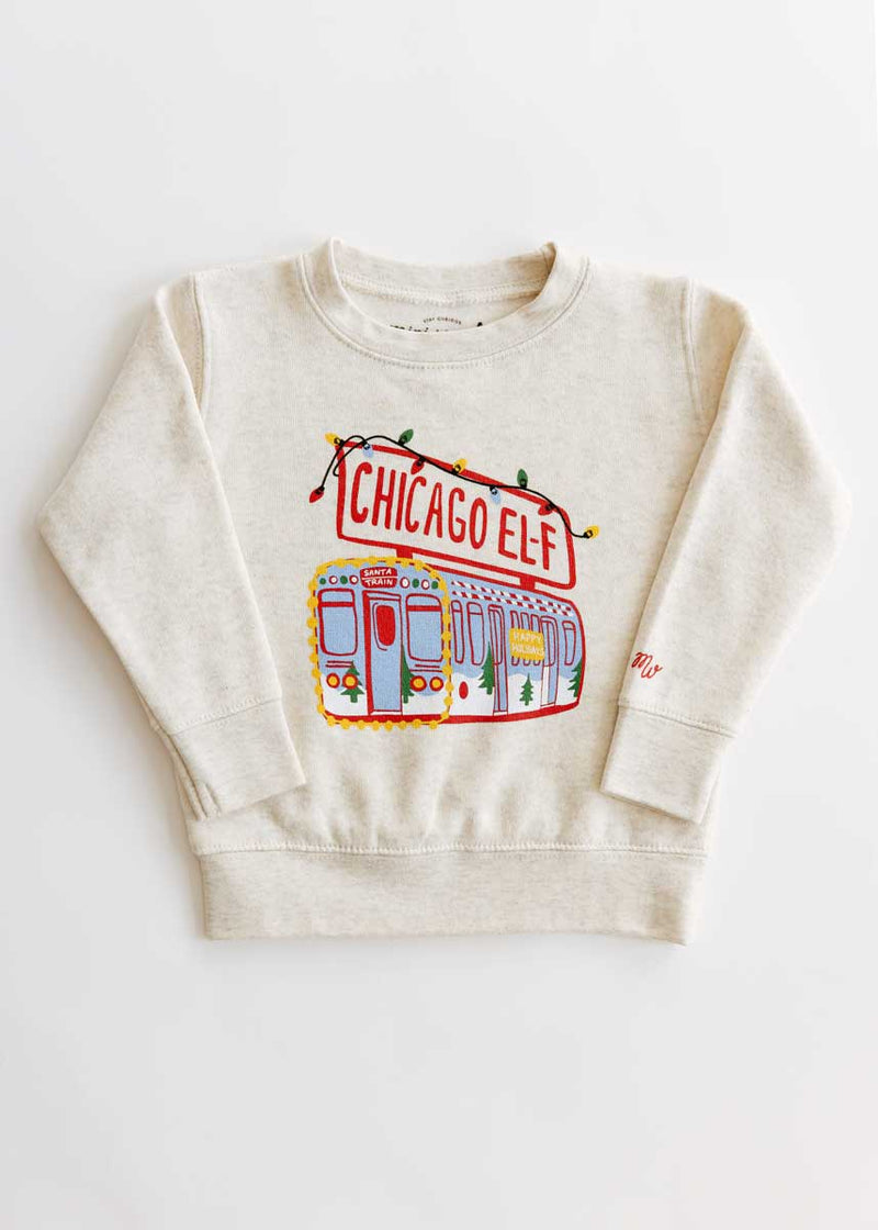 Chicago El-f Toddler Sweatshirt