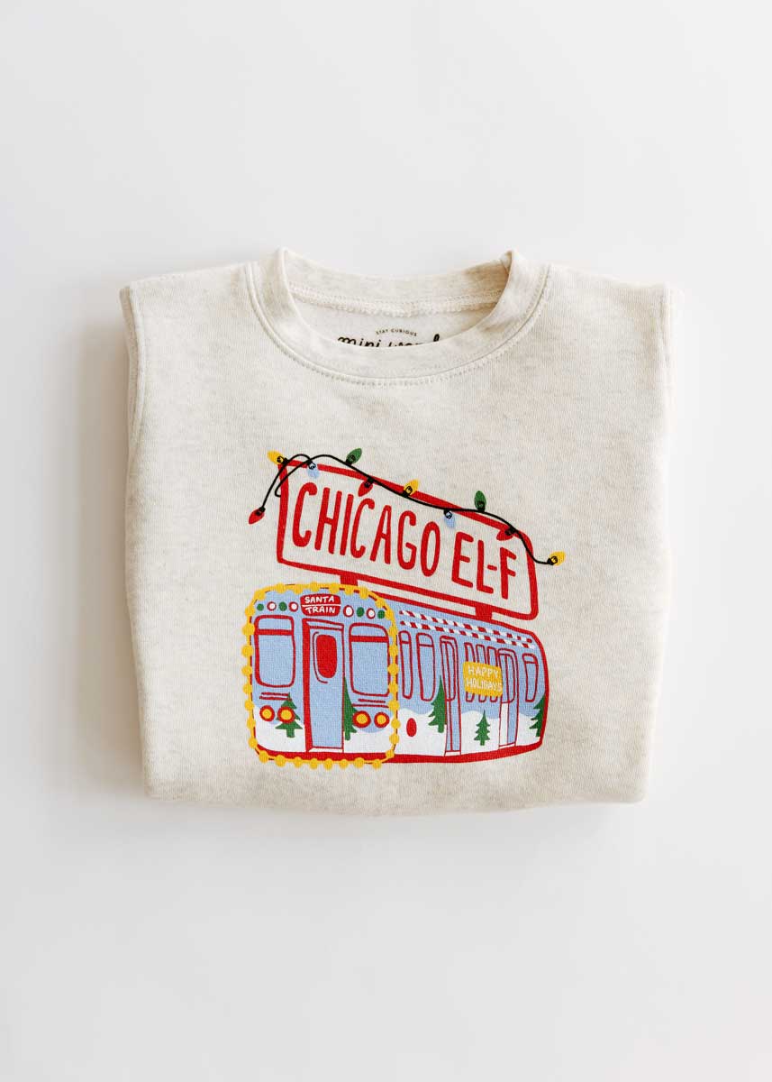 Chicago El-f Toddler Sweatshirt