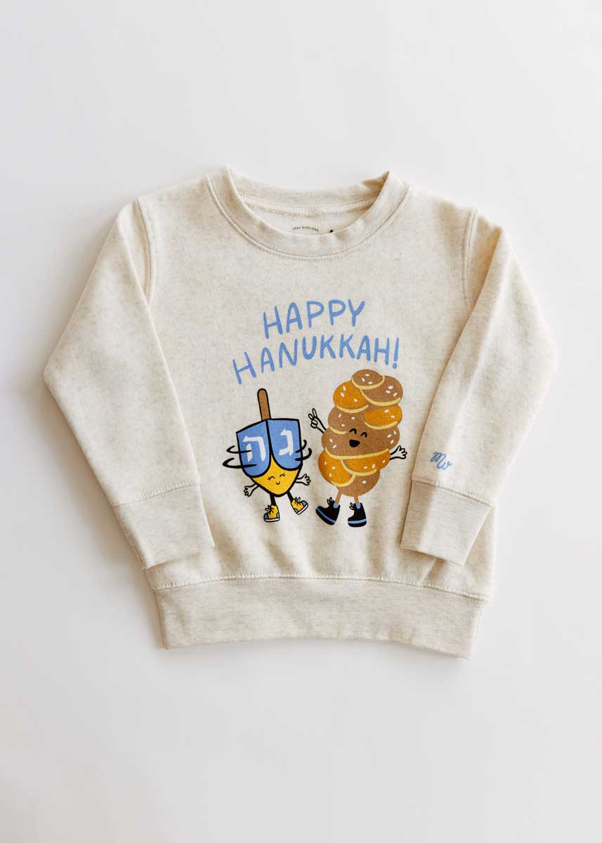 Hanukkah Buddies Toddler Sweatshirt