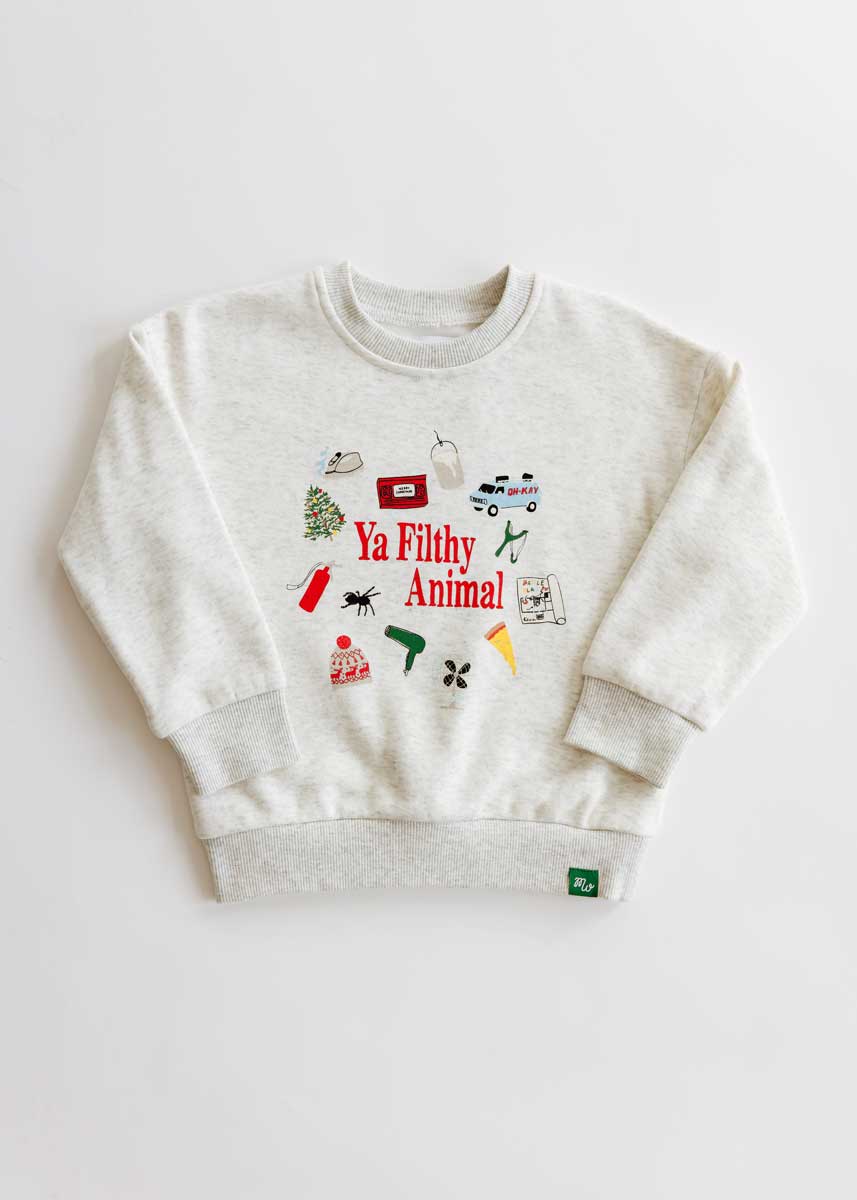 Ya Filthy Animal Icons Sweatshirt - Baby/Toddler