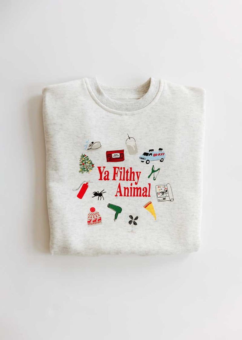 Ya Filthy Animal Icons Sweatshirt - Baby/Toddler