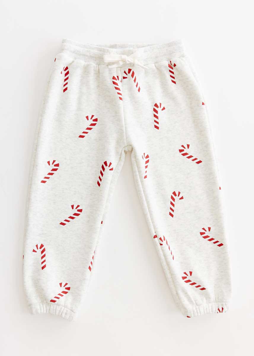 Candy Cane Sweatsuit Set