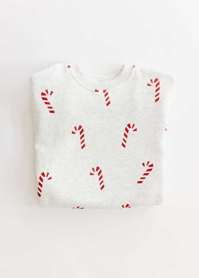 Candy Cane Sweatsuit Set