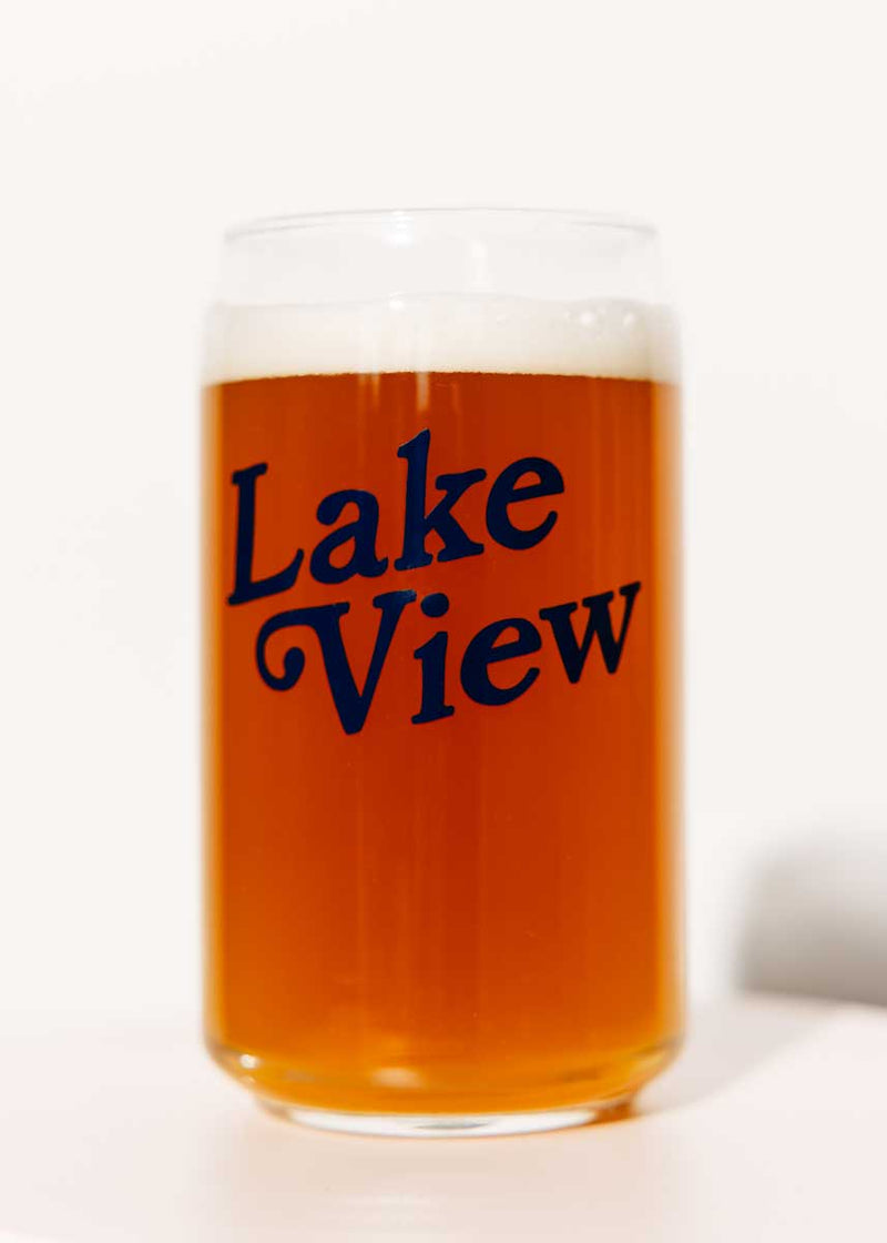 Lake View Can Glass