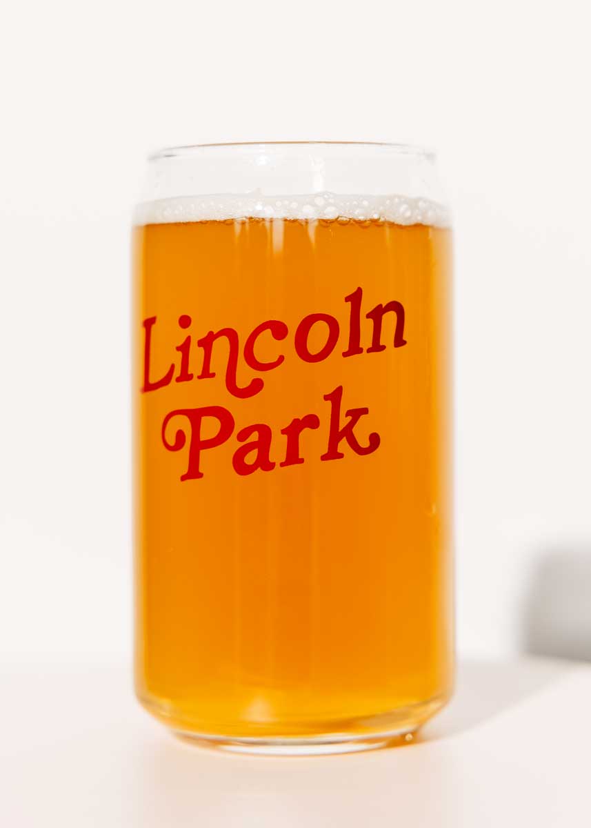 Lincoln Park Can Glass