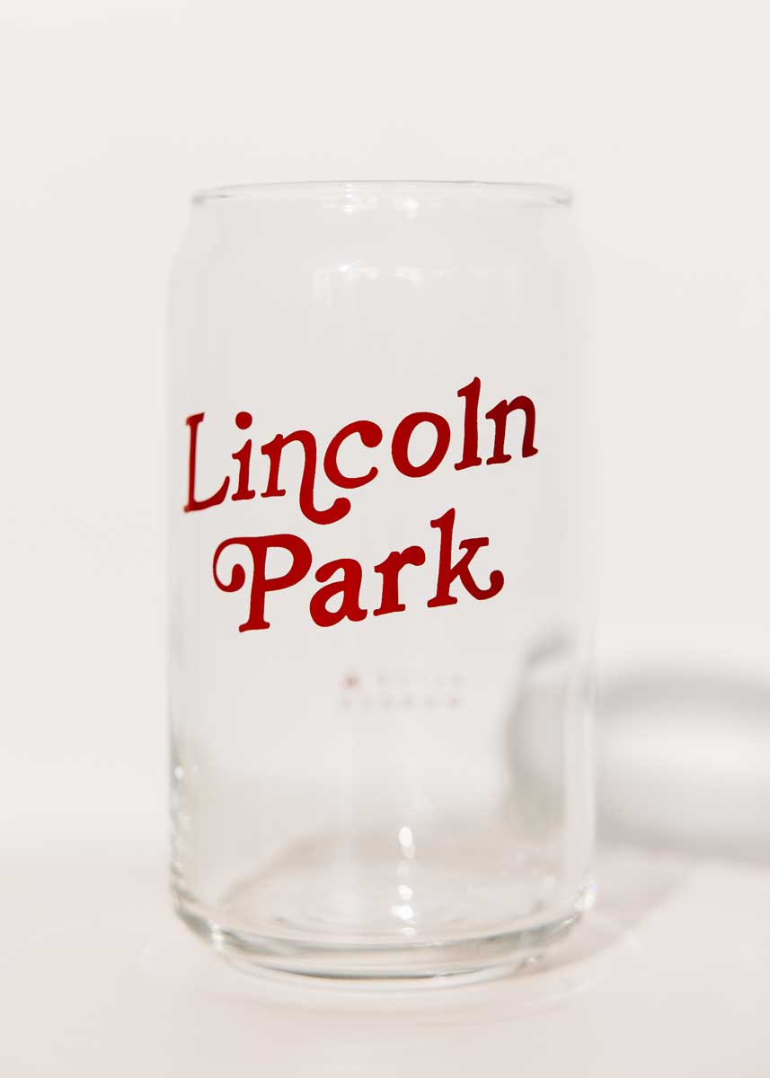 Lincoln Park Can Glass