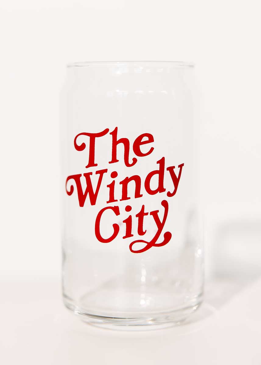The Windy City Can Glass