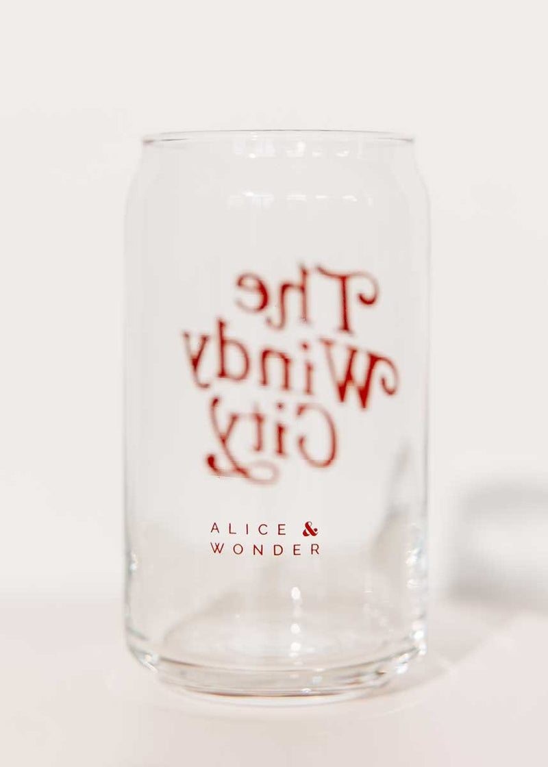 The Windy City Can Glass