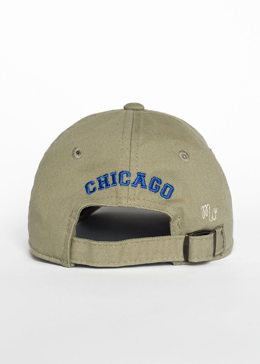 Youth C Is for Chicago Dad Hat - Deep Sage