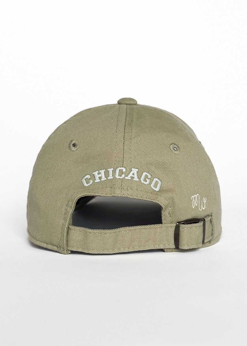 Youth C Is for Chicago Dad Hat - Deep Sage