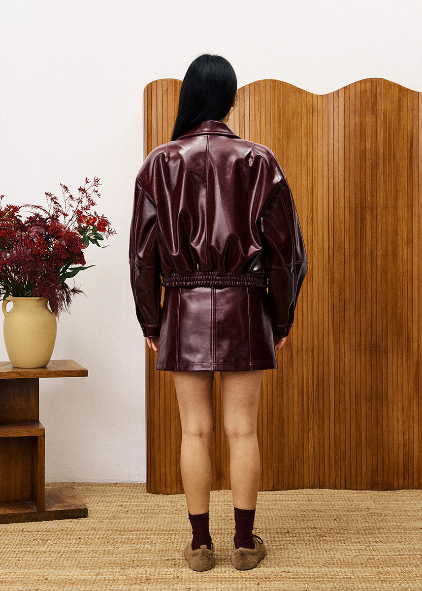 Verne Skirt - Bordeaux